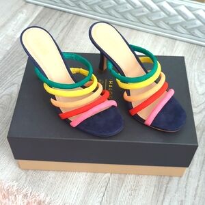 NWT Halogen Atlantic Pacific rainbow heels 6.5